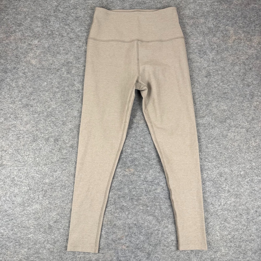 Beyond Yoga High Rise Leggings 25" Beige Womens Large L